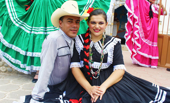 Creole costume from the village of Guajiniquil